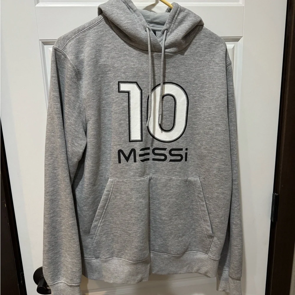 Gray Men’s Messi Hoodie